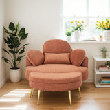 Small Sofa With Storage Ottoman, Small Sofa Bed 3 Pillows, Lazy Small Sofa Suitable For Small Space
