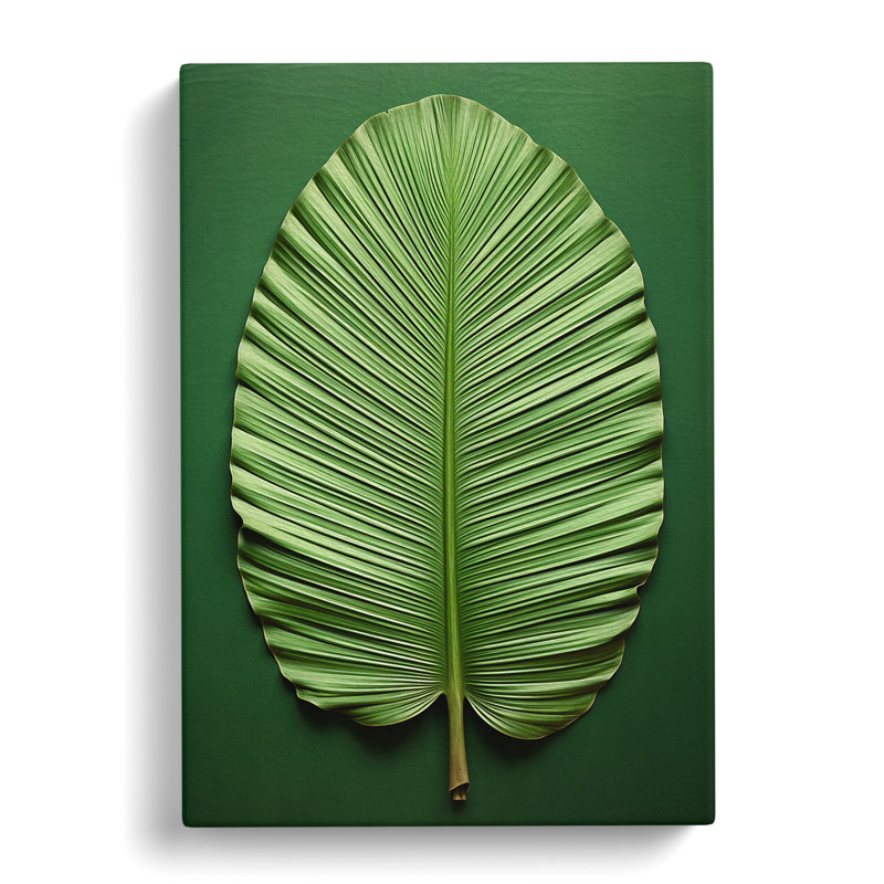 Palm Leaf Conceptual - No Frame Print, 50cm H x 35cm W x 3cm D