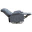 Fauteuil inclinable As Pic de 34,6 po x 37,8 po x 40,5 po avec rangement pivotant et télécommande