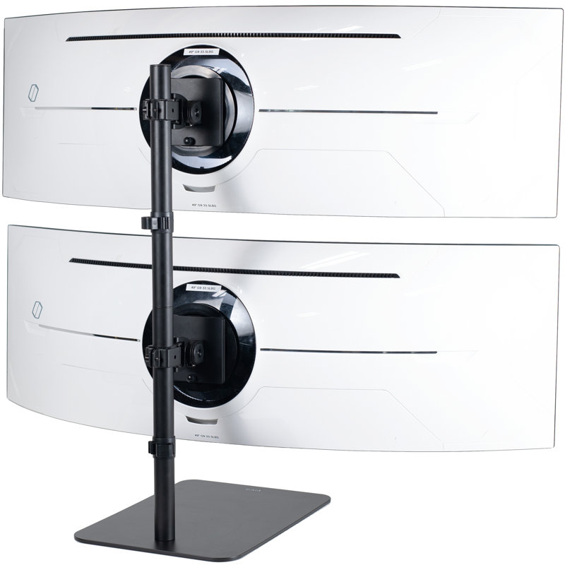 Vivo Dual Ultrawide Monitor Desk Stand, Mount For 2 Computer Screens Up To 49"