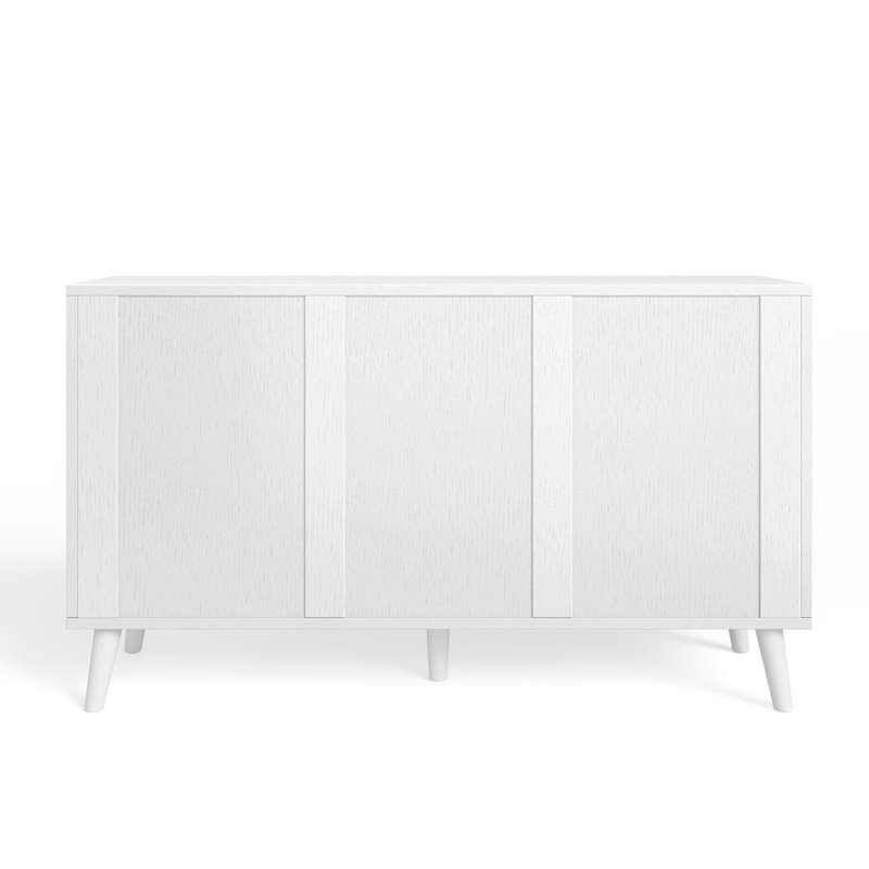 Commode double 6 tiroirs Modern Modern, Blanc