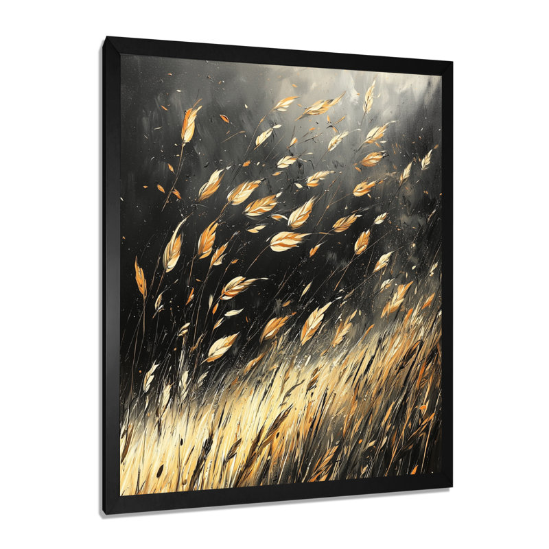 Karly - paysages, impressions sur toile, Noir, H 20 po x l 12 po, Reproduction encadrée d'une seule photo