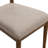 Bugrane Upholstered Side Chairs with Modern Shaped Back