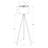 Lighting, 63"h, Floor Lamp, Brass Metal, Ivory / Cream Shade, Contemporary-1430355938