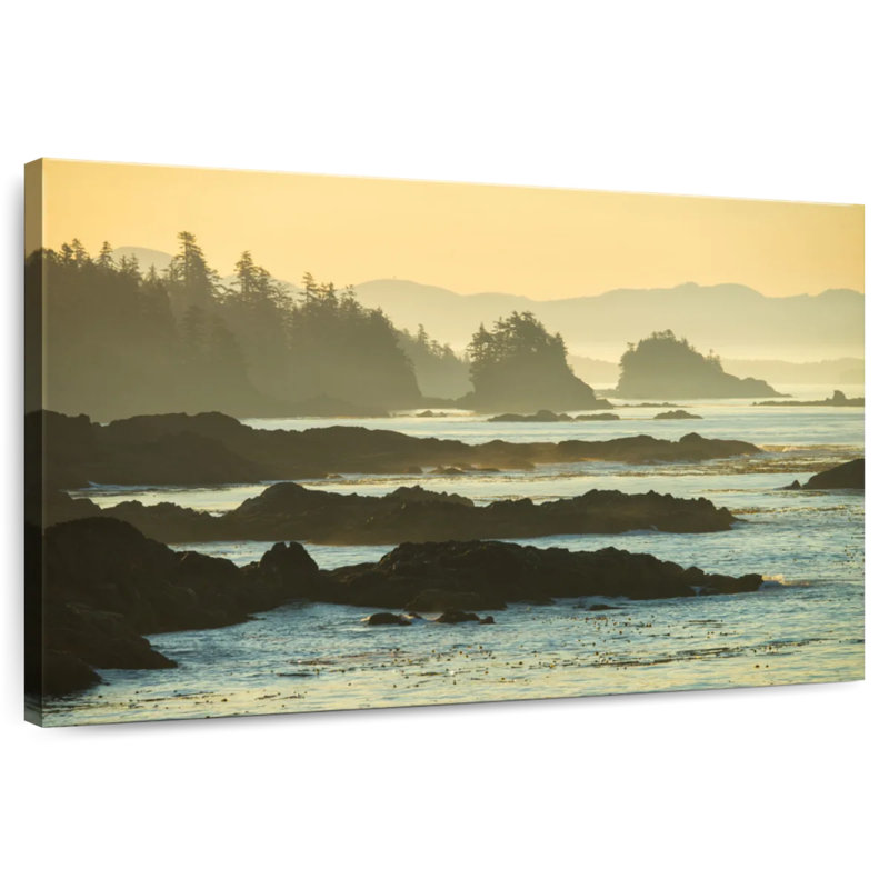 Gillard, île de Vancouver, côte ouest d'Ucluelet, H 16 po x l 24 po