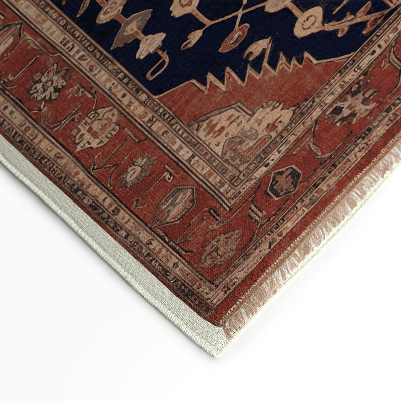 Tapis turc intérieur et extérieur brun, Rectangle 9 pi x 12 pi