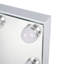Postville Metal Flat Floor Mirror