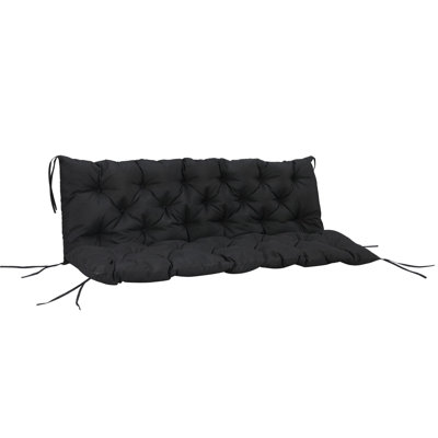 Bench Cushion for Outdoor Furniture, 3 Seat Swing Chair Replacement (Cushion Only)