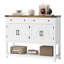  Console en bois de style moderne 47,2 po avec 2 tiroirs Darius-565223974