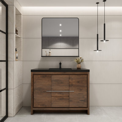 Enhaut 48" Single Bathroom Vanity Set