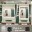Miroirs de salle de bain à DEL sans cadre Ikeria avec antibuée, lumières à intensité variable et incassable-653936780