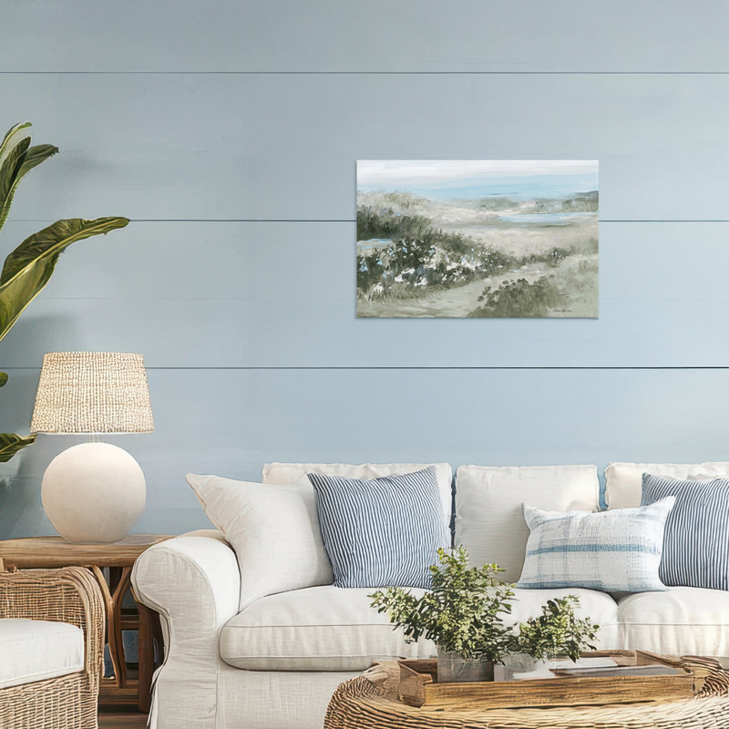 «Neutral Quiet Composition Landscape Canvas», conception par Jane Slivka, H 20 po x l 30 po