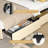 Upholstered Metal Platform Storage Bed-1181041573