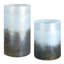 Ensemble de 2 vases noirs superposés Uttermost