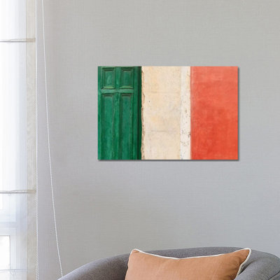 Italian Street Wall by Beli - Wrapped Canvas Print