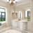 Sartori Aluminum Framed Rectangular Vanity Wall Mounted Mirror-2033991108-2031843513