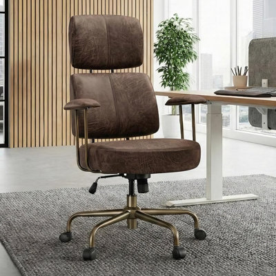 Ultra Soft Cushion Adjustable High Back Office Chair