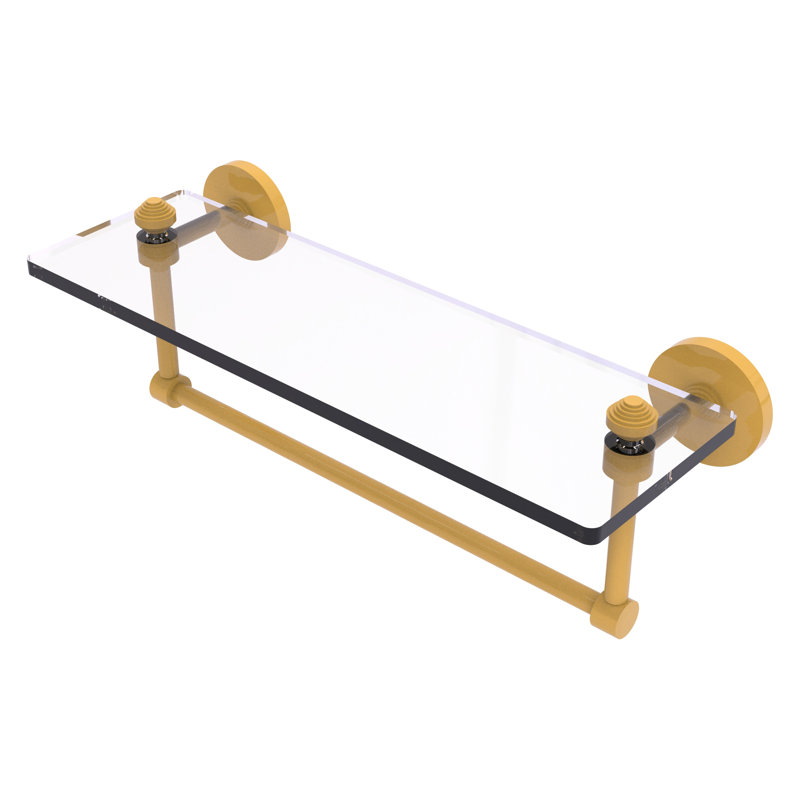 Southbeach with Towel Bar, Spanish Gold, 5" H x 16" W x 5" D