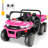 24V 4WD 2 Seater 6-Wheel Ride on Dump Truck W/ Remote Control,Electric Dump Bed&Shovel,Bluetooth-91220687