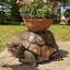 Tabouret de jardin réaliste et sculpture décorative