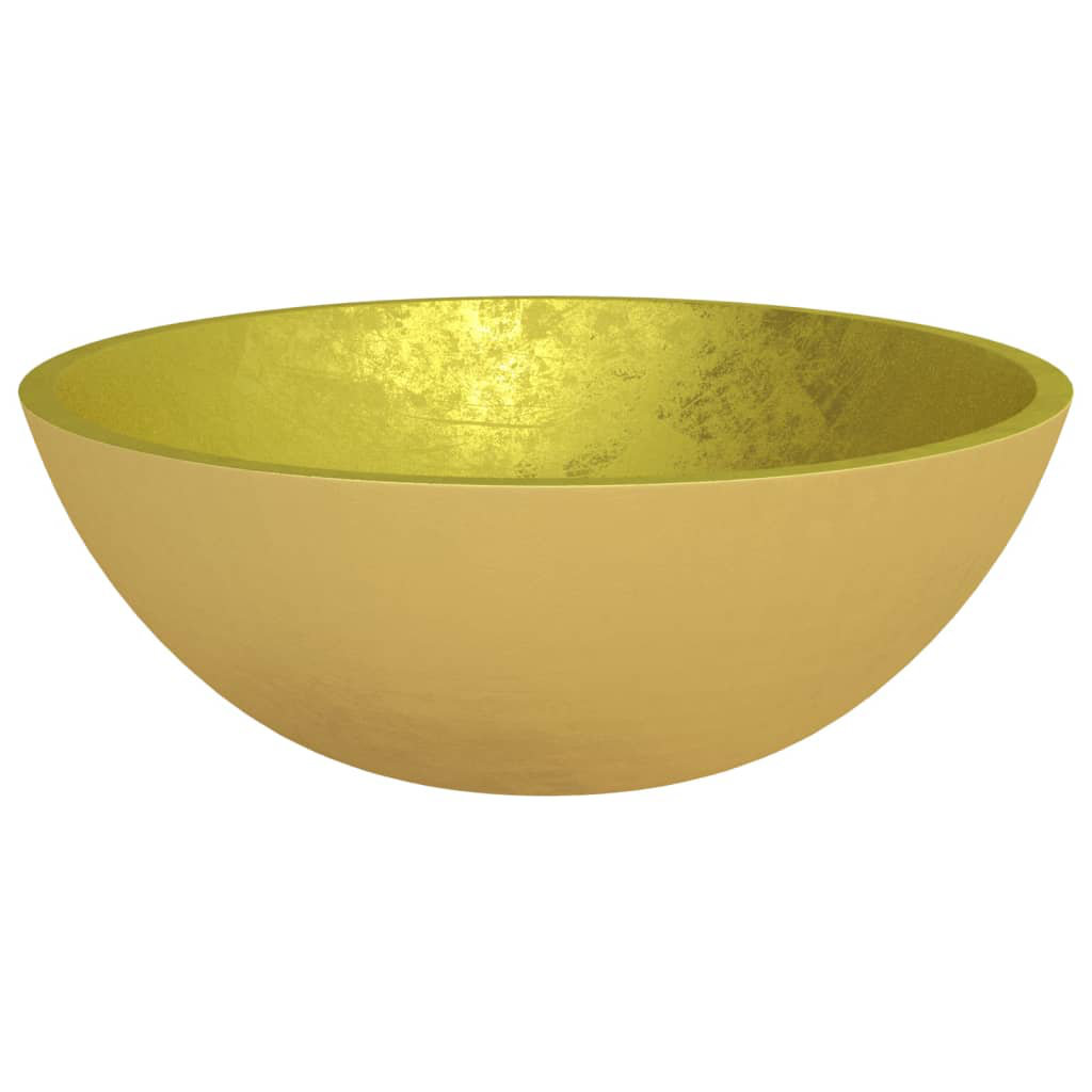 Adaryll Glass Circular Bathroom Sink
