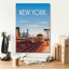 "Epic Graffiti" 62039 - New York City "par Omar Escalante, art mural sur toile, 18 po x 26 po