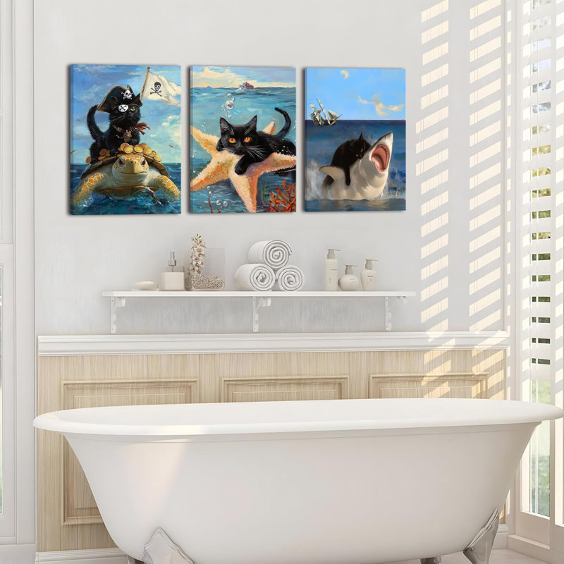 3 Piece Wrapped Canvas Print