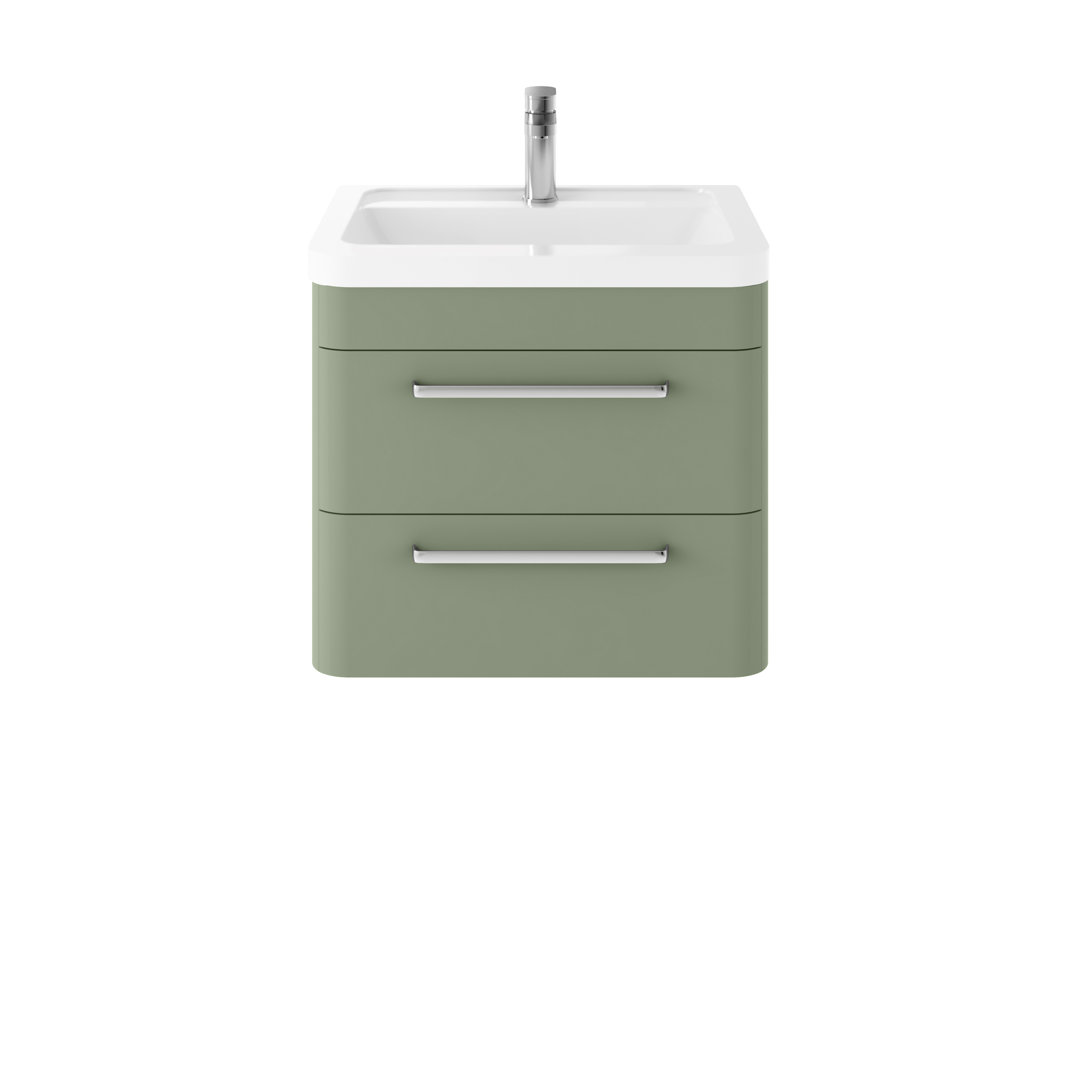 Solar 600mm Wall Hung Single Vanity