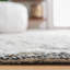 Tapis ivoire / gris en laine tissé à la main Sharene-1604485997