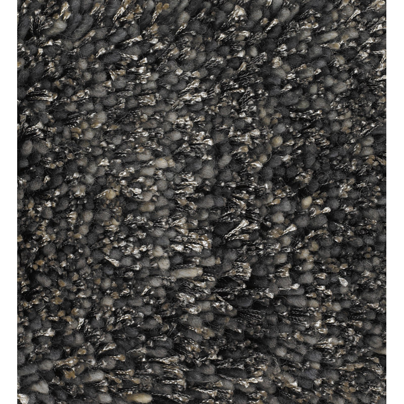 Tapis gris area Rania, Rectangle 9 pi x 13 pi
