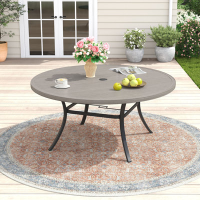 Round Outdoor Dining Table