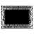 Cleo Picture Frame Metal Silver 5X7