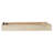 Wood Decor Brown Tray with Metal Stripe Set