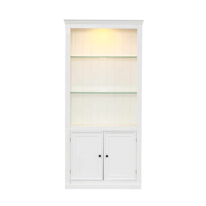 78.75''H 4-Tier Display Shelf, White