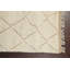 Tapis marocain Trellis noué à la main 3 x 9
