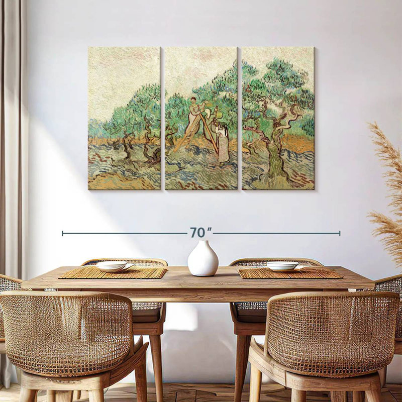 Senne The Olive Orchard, 36" H x 57" W