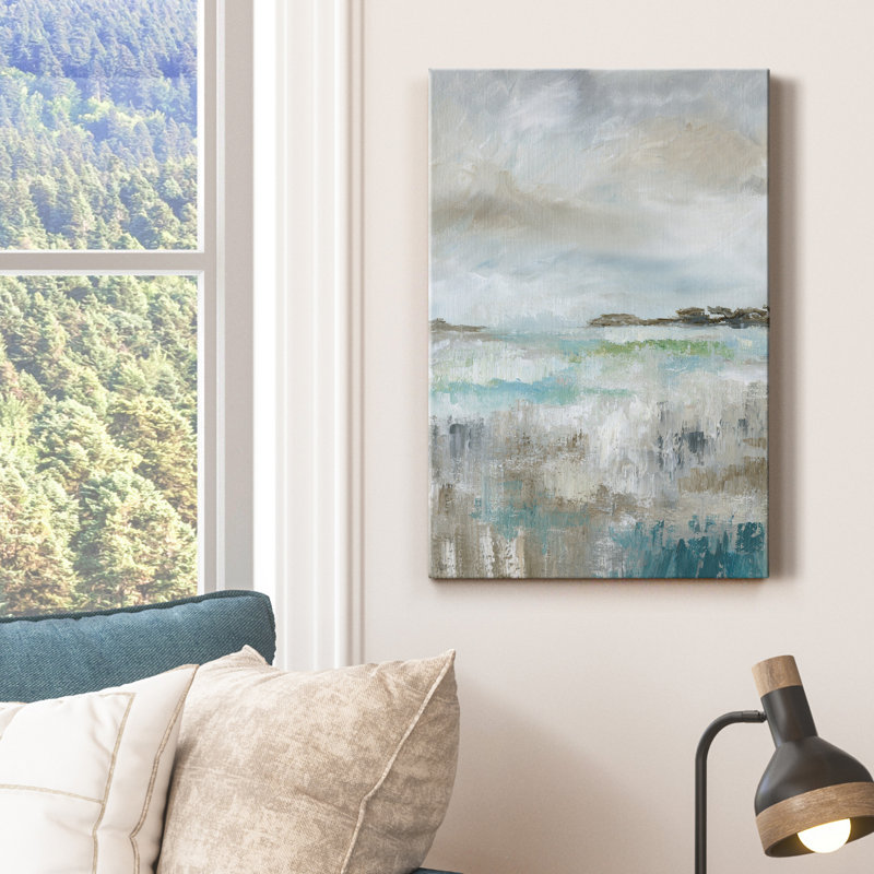 Rain Shadow II - reproduction d'art, H 12 po x l 8 po x P 1,5 po, Toile tendue, Pas de tapis