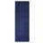 Custom Size Trellis Bordered Design Navy Machine Washable Slip Resistant Medium Pile Hallway Rug-1012780467