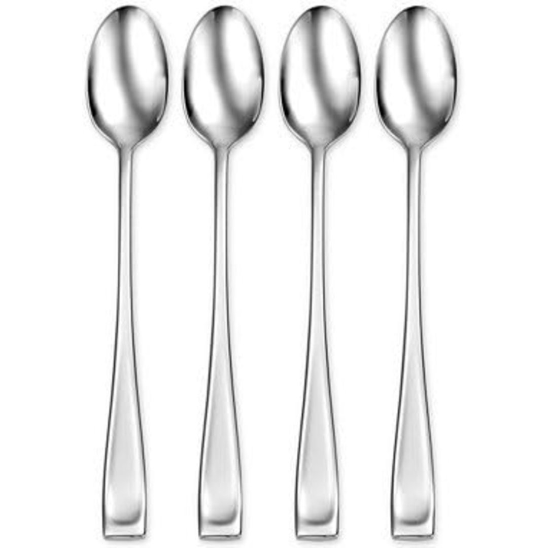 Modern Pillar Moda Fine Flatware Iced Teaspoons Oneida