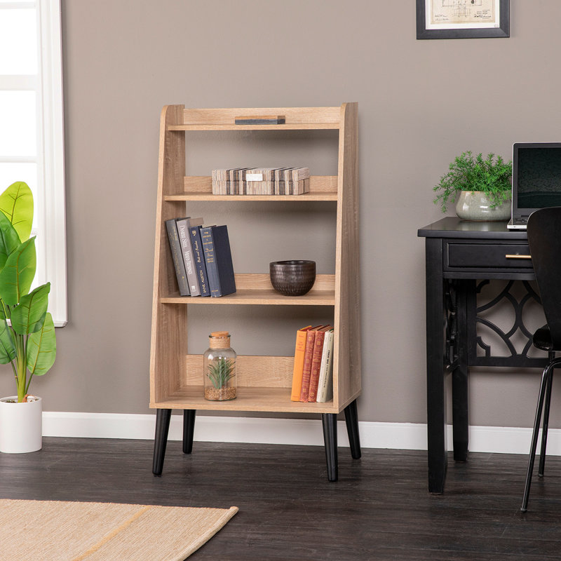 Berritza Midcentury Modern Bookshelf - Natural