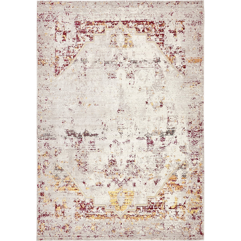 Glasser Oriental Indoor Rug, Rectangle 4'1" x 6'1"