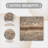 Annaruth Collection Kitchen Rugs / Bathroom Runner with Non-Slip Backing-93696284-101485955