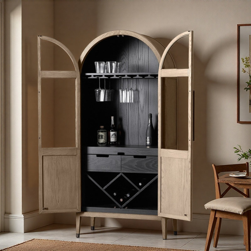 Vitrine simple French Country