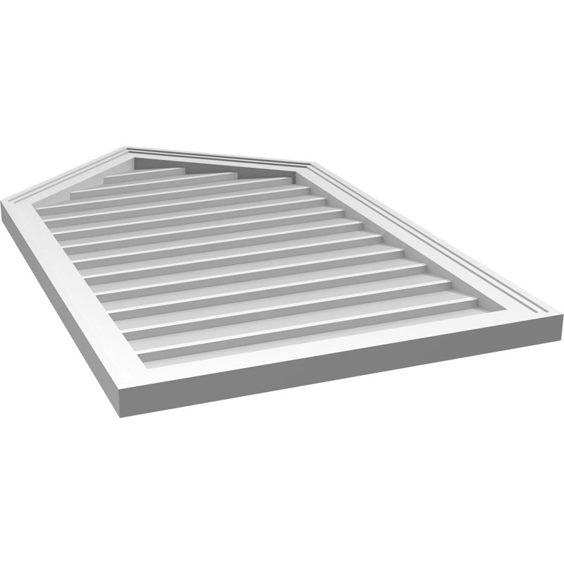 Ventilateur à pignon en uréthane non-fonctionnel Signature, H 40 po x l 24 po x P 1,5 po