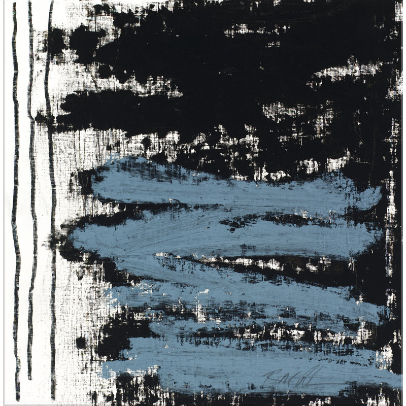 Robert Robinson 3 Lines by Robert Robinson - Wrapped Canvas Painting