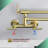 2 Hole Wall Mounted Rocker Arm Folding Pot Filler Kitchen Hot And Cold Water Faucet