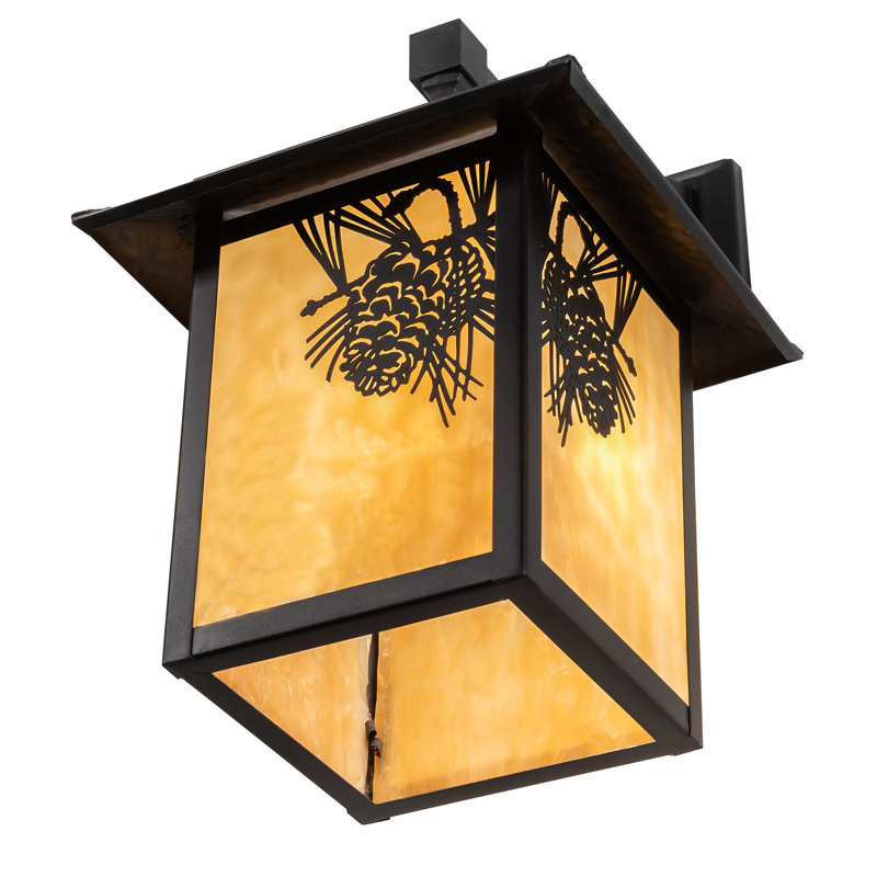 Rustic Lodge 1 - Light Outdoor Wall Lantern
