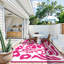 Tapis en polypropylène durable tant pour l'extérieur que pour les patios, les jardins et les abords de piscine-2090004672