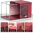 Sorbus Medium Storage Box Foldable with Window & Handles-1509195351-1509195355