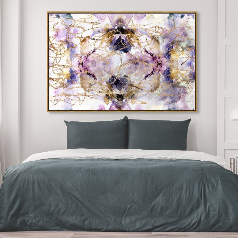 Sa propre voie - Impression sur toile, H 24 po x l 36 po, Toile avec cadre doré